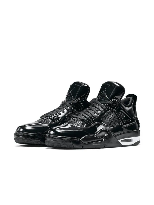 Кроссовки 4 ретро 11lab4 Air Jordan — изображение 4 из 4, черный/черный-белый