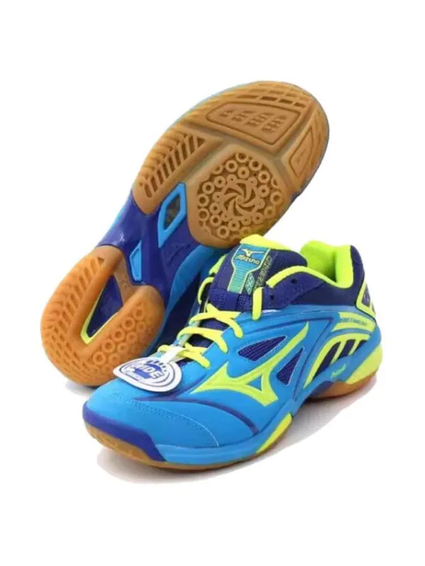 Кроссовки wave fang ss 'blue' Mizuno — изображение 3 из 4, синий
