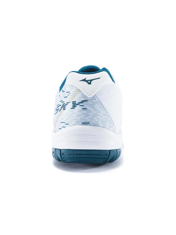 Кроссовки gate sky wide 'white turquoise' Mizuno — изображение 3 из 4, белый/синий