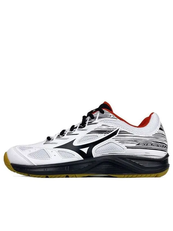 Кроссовки sky blaster 2 'white black' Mizuno — изображение 1 из 4, белый/черный/красный
