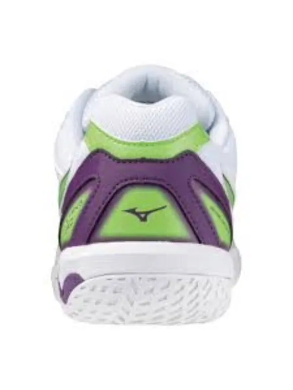 Кроссовки wave fang pro 'white green purple' Mizuno — изображение 3 из 4, белый/зеленый/фиолетовый