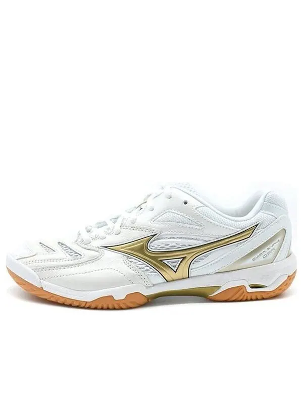 Кроссовки wavefang pro 'white gold' Mizuno — изображение 1 из 4, белый/золотистый