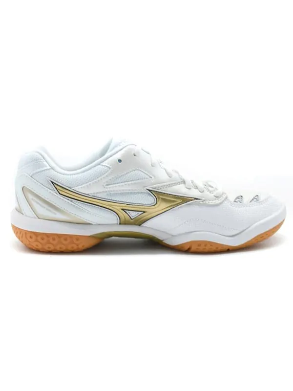 Кроссовки wavefang pro 'white gold' Mizuno — изображение 2 из 4, белый/золотистый
