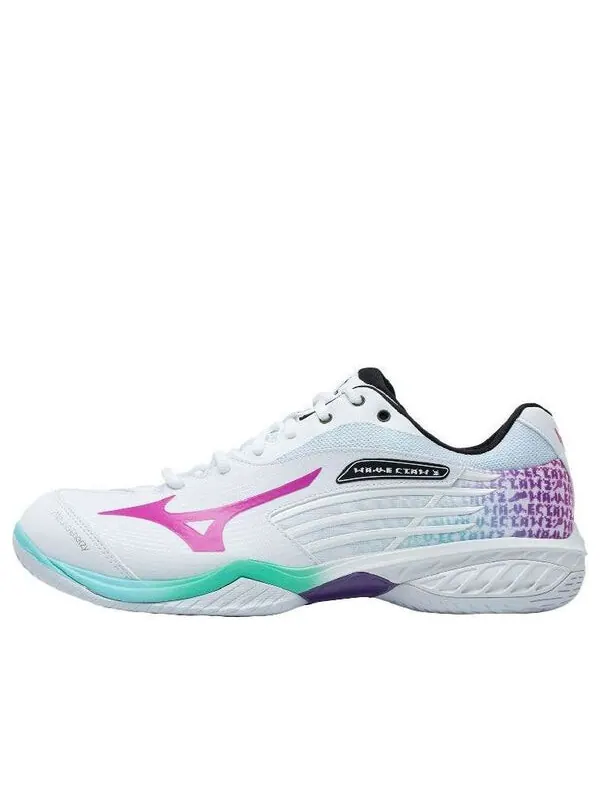 Кроссовки wave claw 'white green purple' Mizuno — изображение 1 из 4