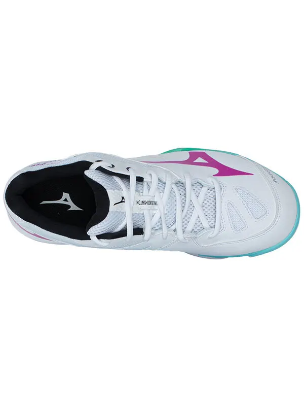 Кроссовки wave claw 'white green purple' Mizuno — изображение 3 из 4