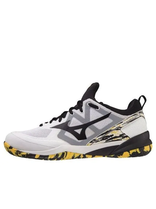 Кроссовки wave fang zero 'black white yellow' Mizuno — изображение 1 из 4, белый/черный/желтый