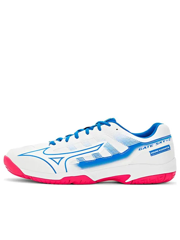 Кроссовки gate sky plus ii 'white blue red' Mizuno — изображение 1 из 4, белый/синий/красный