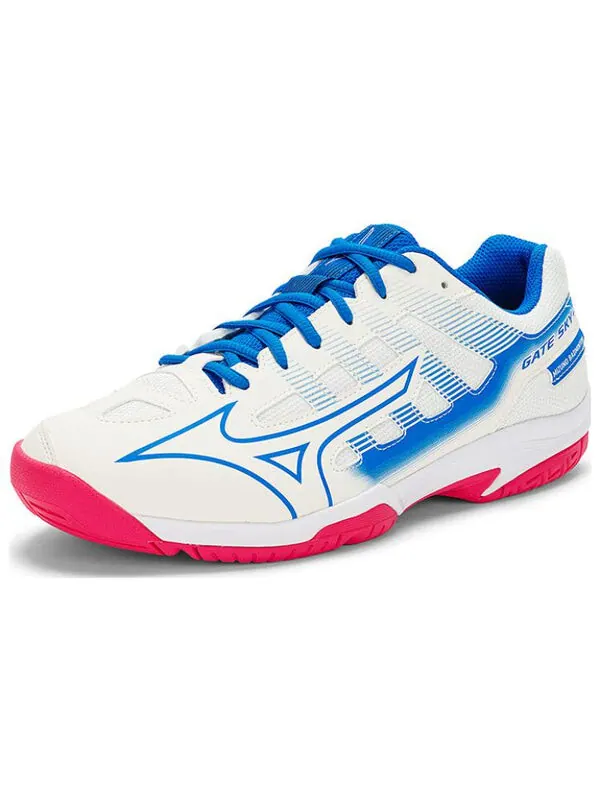 Кроссовки gate sky plus ii 'white blue red' Mizuno — изображение 4 из 4, белый/синий/красный