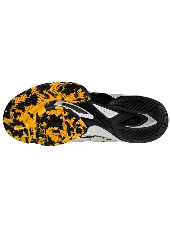 Кроссовки wave claw neo ii 'white black yellow' Mizuno — изображение 4 из 4, белый/черный/желтый