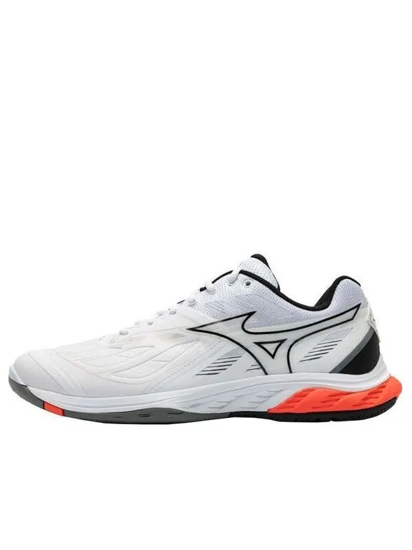 Кроссовки wave fang 2 'white fiery coral' Mizuno — изображение 1 из 4, белый/черный