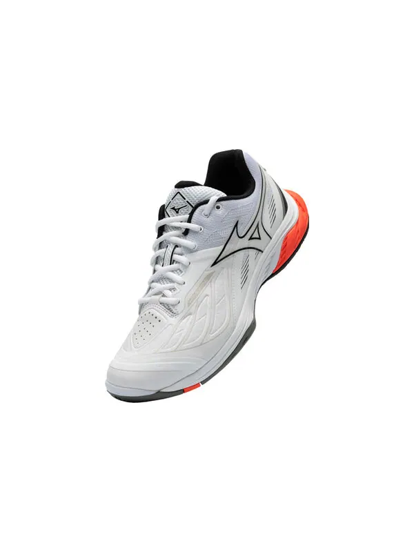 Кроссовки wave fang 2 'white fiery coral' Mizuno — изображение 2 из 4, белый/черный