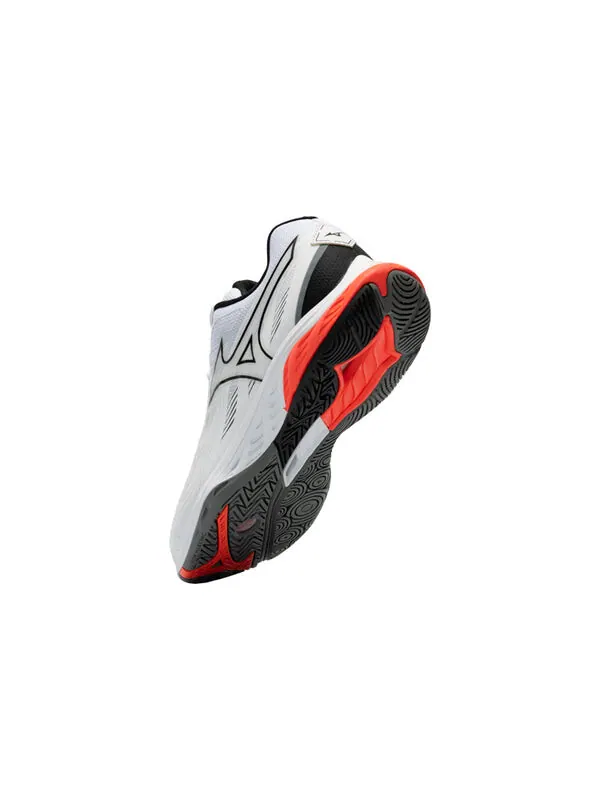 Кроссовки wave fang 2 'white fiery coral' Mizuno — изображение 3 из 4, белый/черный