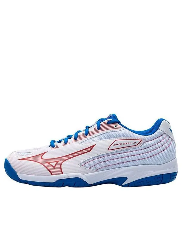 Кроссовки gate sky plus 3 'white blue red' Mizuno — изображение 1 из 4, белый/красный/синий