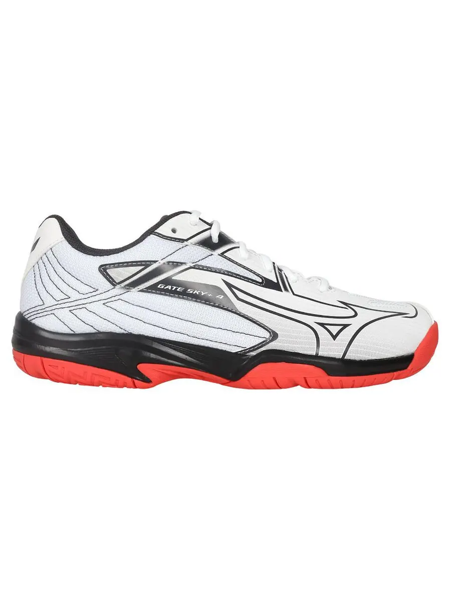Кроссовки Mizuno Gate Sky Plus 4 'White Black Red' — изображение 2 из 4, белый