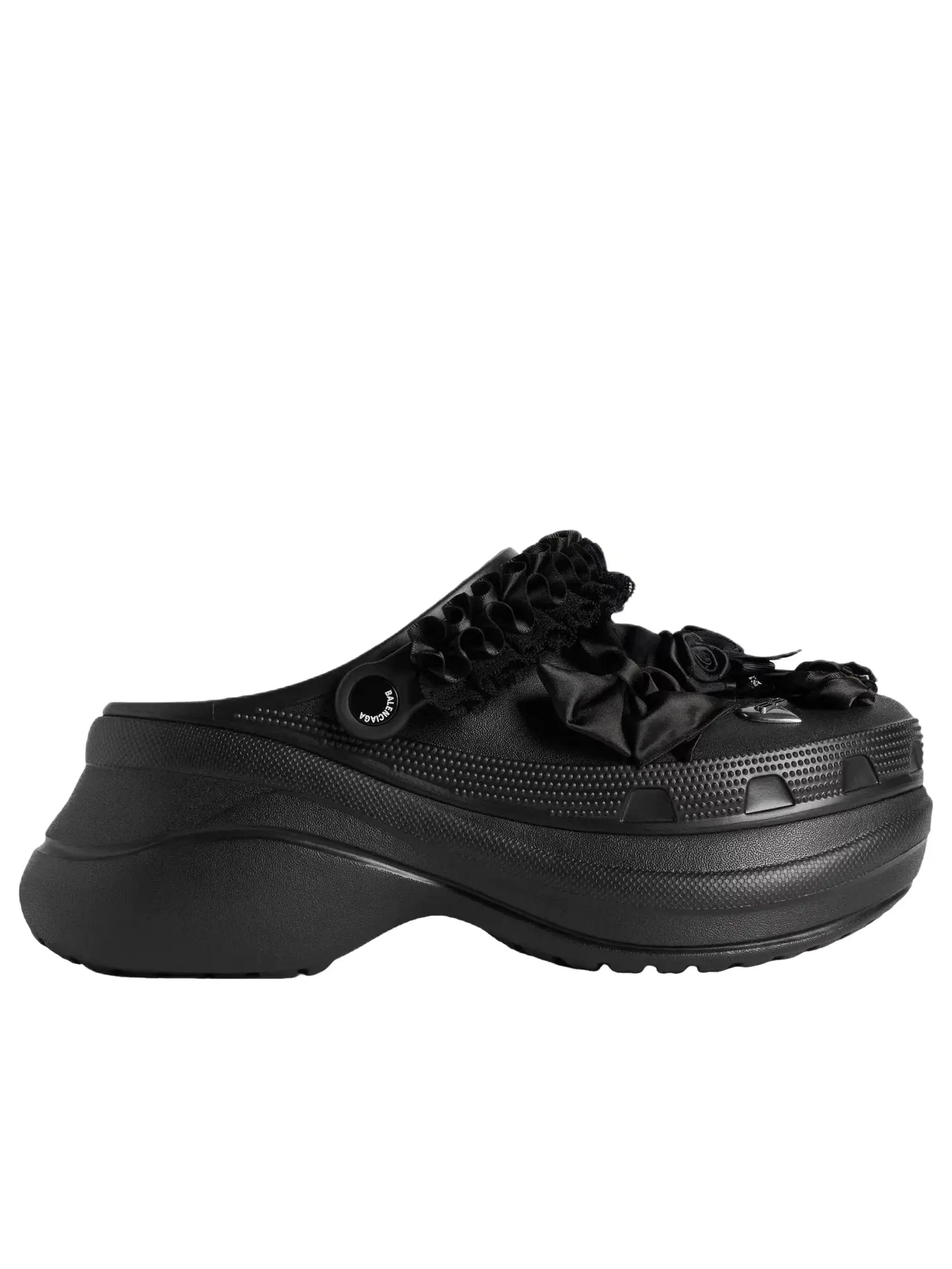 Женские мюли Balenciaga x Crocs Mule Jibbitz — изображение 2 из 7, черный
