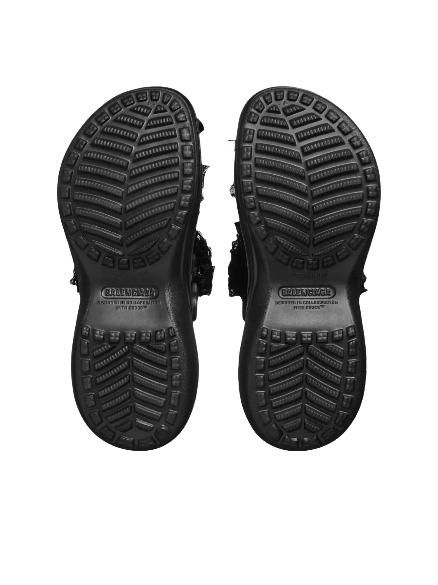 Женские мюли Balenciaga x Crocs Mule Jibbitz — изображение 7 из 7, черный