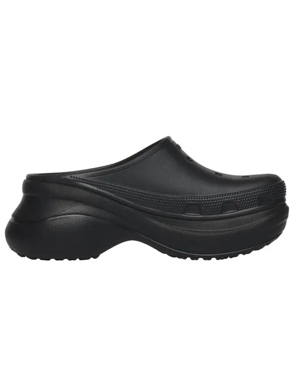 Сандалии crocs mule in 'black' Balenciaga — изображение 2 из 4, черный