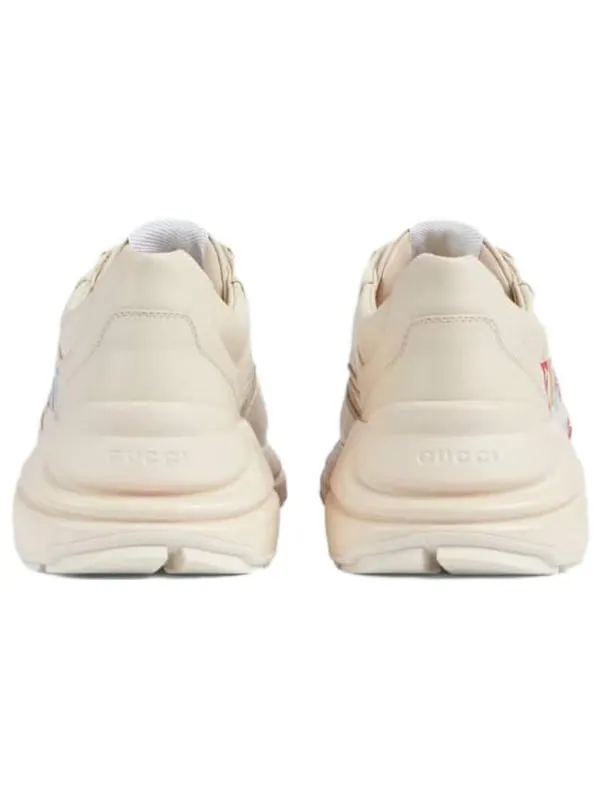 Кроссовки rhyton 'exquisite - ivory' Gucci — изображение 4 из 4, белый