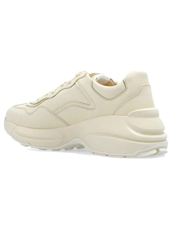 Кроссовки rhyton exquisite shoes 'beige' Gucci — изображение 3 из 4, бежевый
