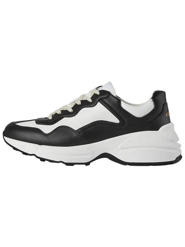 Кроссовки rhyton 'black white' Gucci — изображение 2 из 4, черный/белый