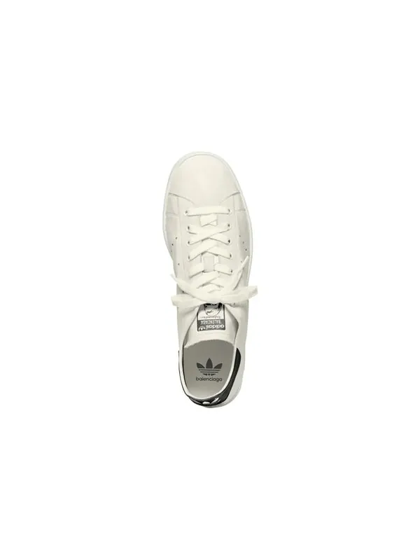 Кроссовки x adidas originals stan smith sneakers 'white black' Balenciaga — изображение 3 из 4, белый/черный