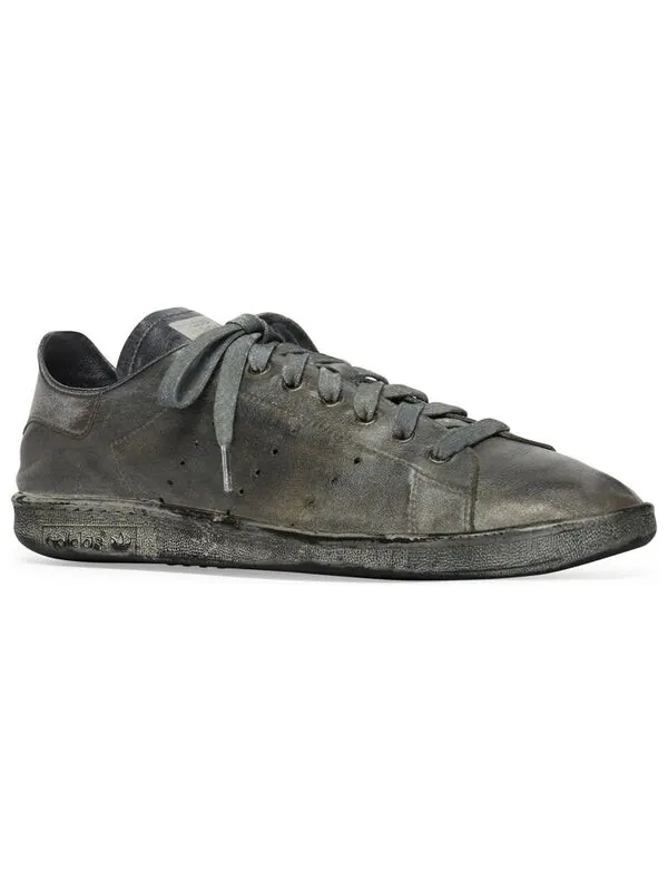 Кроссовки x adidas originals stan smith sneakers 'vintage black' Balenciaga — изображение 2 из 4, черный