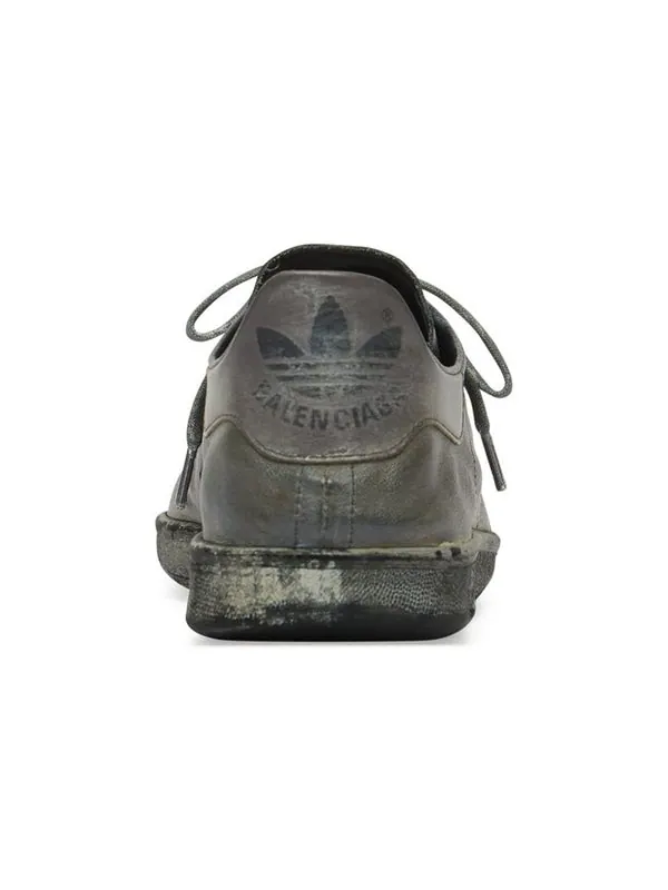 Кроссовки x adidas originals stan smith sneakers 'vintage black' Balenciaga — изображение 4 из 4, черный