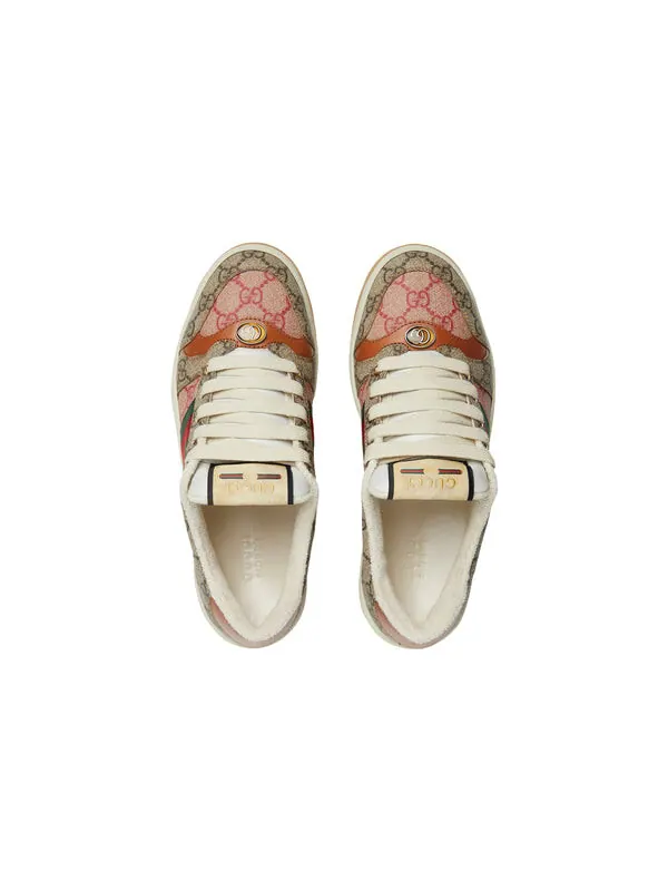 Кроссовки screener year of the rabbit sneakers 'brown beige' Gucci — изображение 4 из 4, коричневый/бежевый