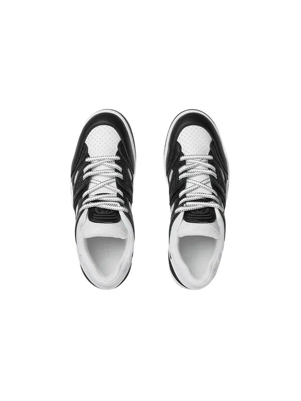 Кроссовки basket demetra sneaker 'white black' Gucci — изображение 3 из 4, черный/белый