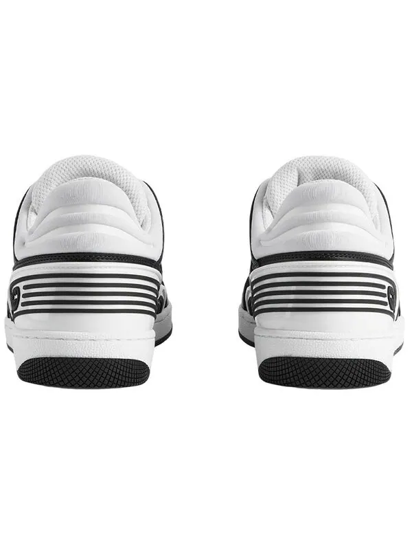 Кроссовки basket demetra sneaker 'white black' Gucci — изображение 4 из 4, черный/белый
