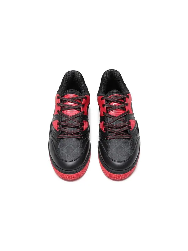 Кроссовки basket 'black red' Gucci — изображение 4 из 4, черный/красный