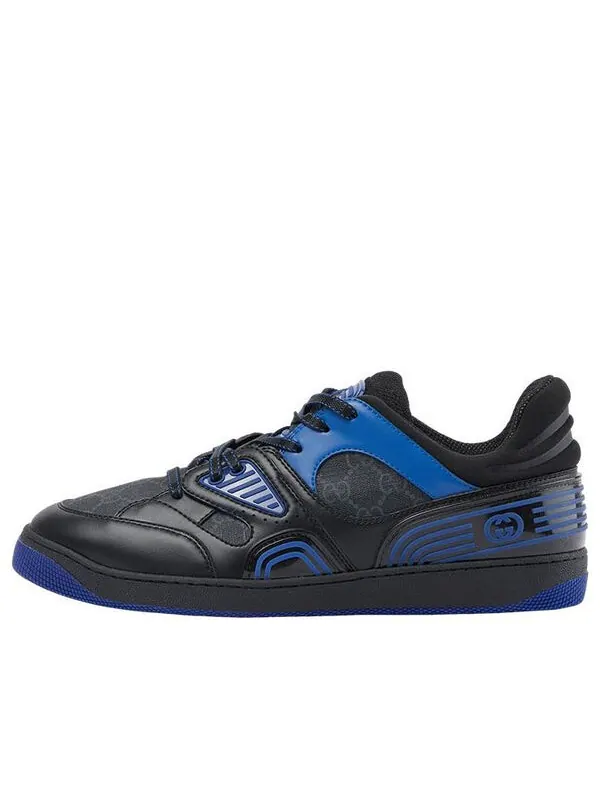 Кроссовки basket low 'black blue ' Gucci — изображение 1 из 4, черный/синий