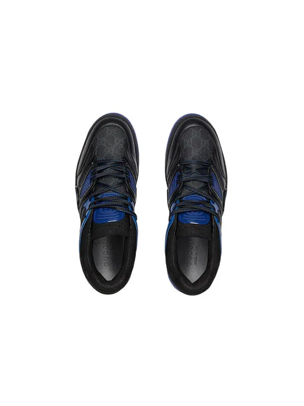 Кроссовки basket low 'black blue ' Gucci — изображение 3 из 4, черный/синий