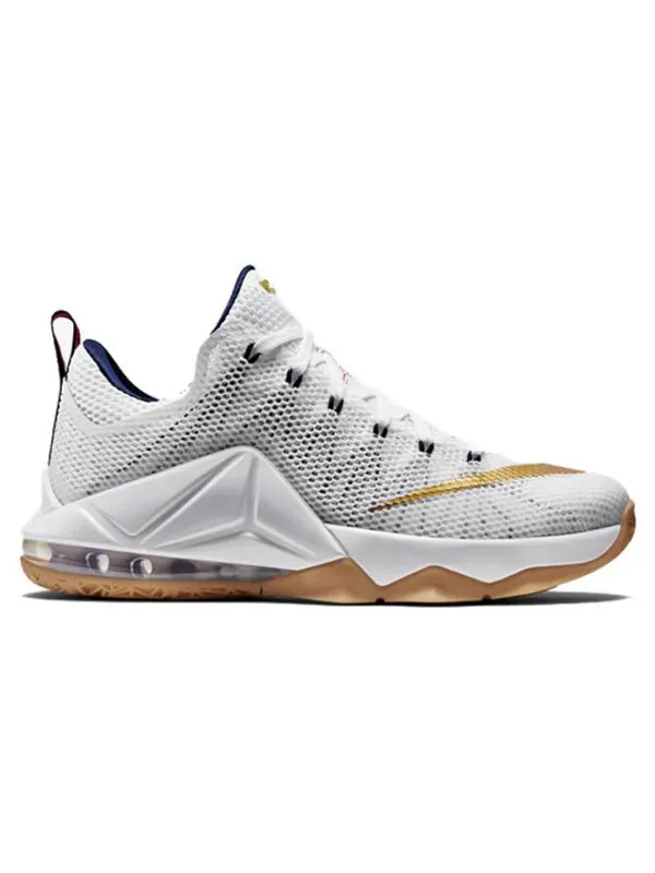 Кроссовки lebron 12 низкие Nike — изображение 2 из 3, белый/синий/красный