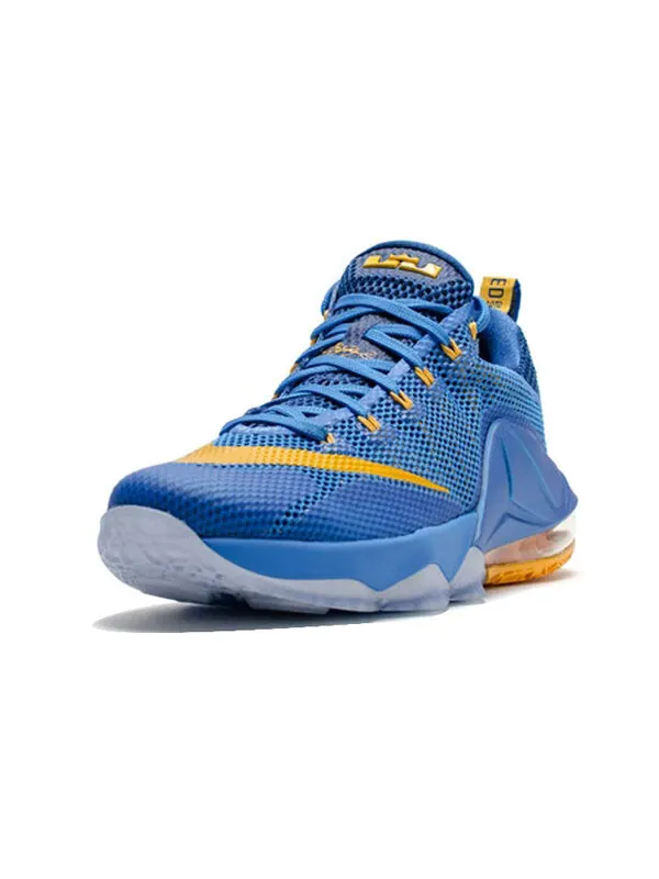 Кроссовки lebron 12 низкие Nike — изображение 2 из 4, синий/желтый