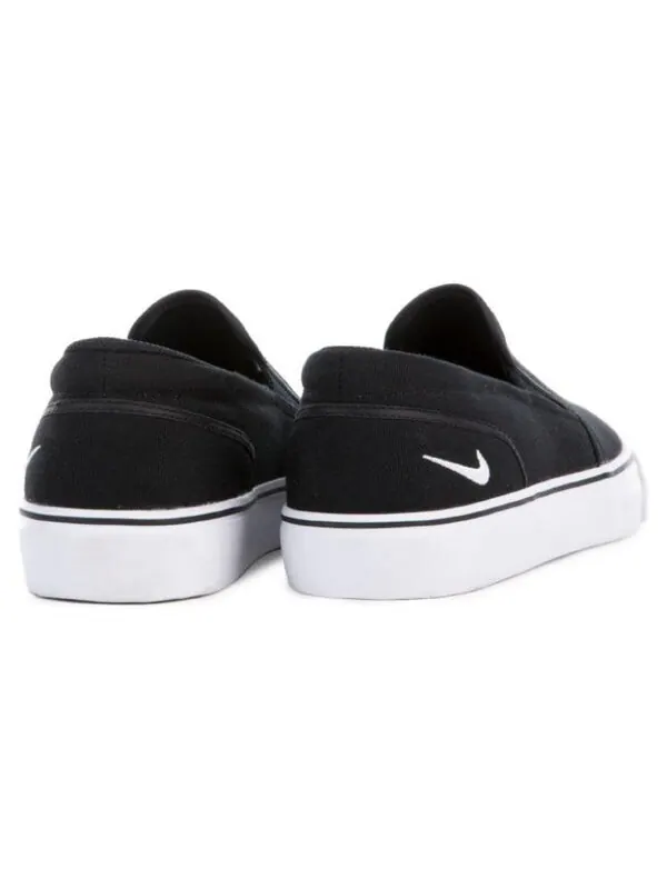 Кроссовки toki slip текстильные Nike — изображение 4 из 4, черный/белый