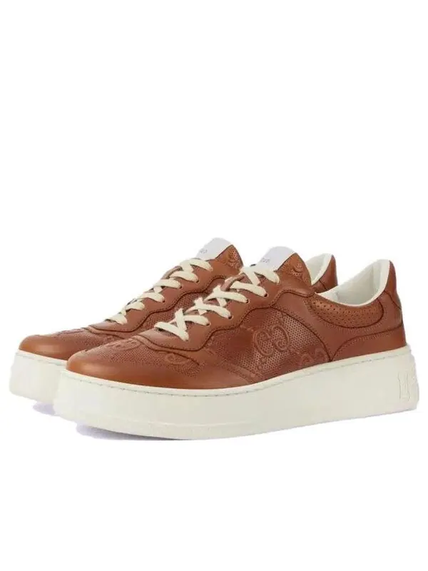 Кроссовки chunky b gg sneakers 'brown' Gucci — изображение 1 из 4, бежевый