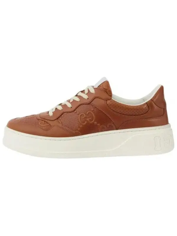 Кроссовки chunky b gg sneakers 'brown' Gucci — изображение 3 из 4, бежевый