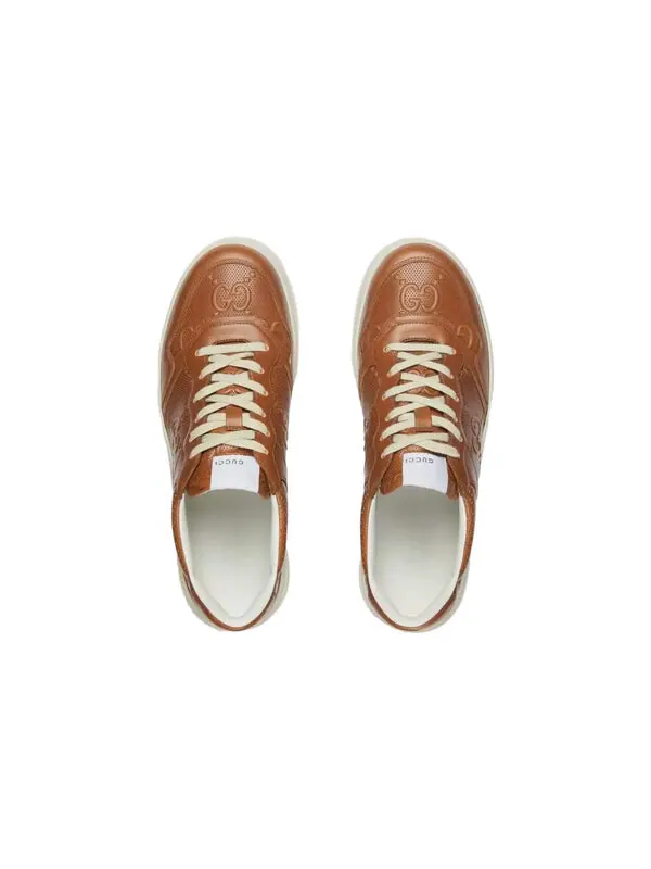 Кроссовки chunky b gg sneakers 'brown' Gucci — изображение 4 из 4, бежевый