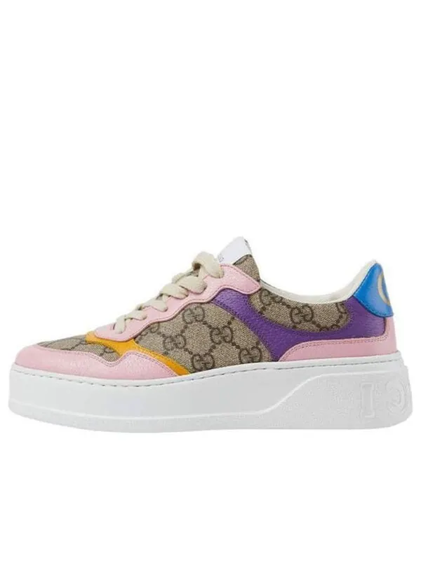 Кроссовки gg sneaker 'beige multi monogram' Gucci — изображение 1 из 4, бежевый