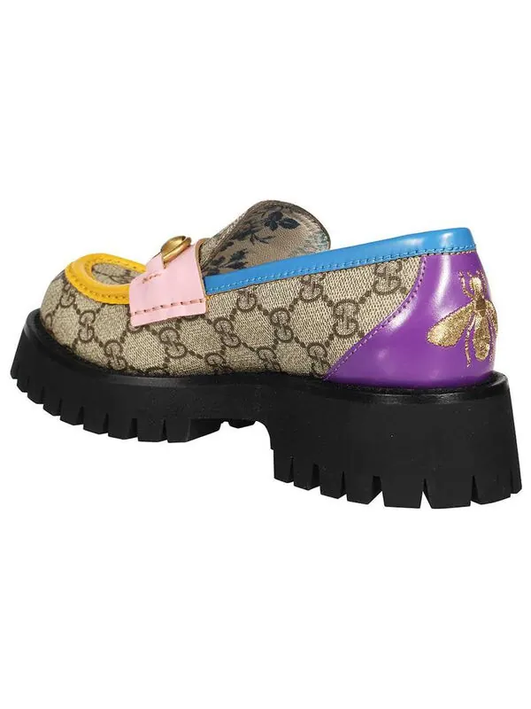 Кроссовки gg lug sole horsebit loafer 'multicolor' Gucci — изображение 3 из 3