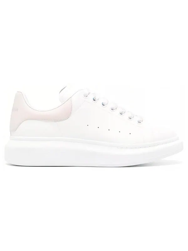 Кроссовки oversized sneakers 'pale pink white' Alexander Mcqueen — изображение 2 из 4, белый/розовый