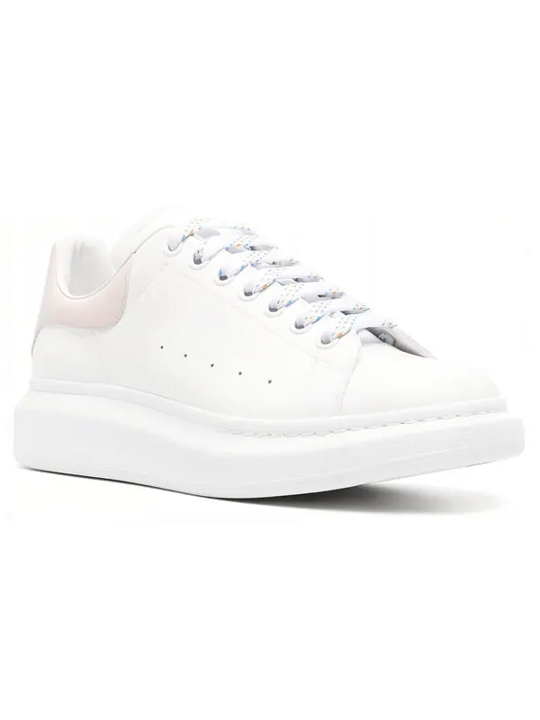 Кроссовки oversized sneakers 'pale pink white' Alexander Mcqueen — изображение 3 из 4, белый/розовый