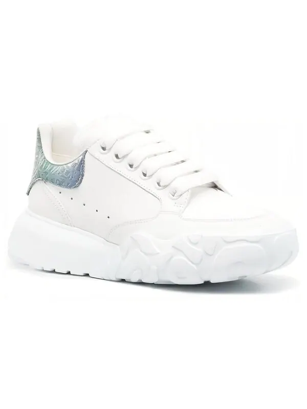 Кроссовки court sneakers 'white multi' Alexander Mcqueen — изображение 4 из 4, белый