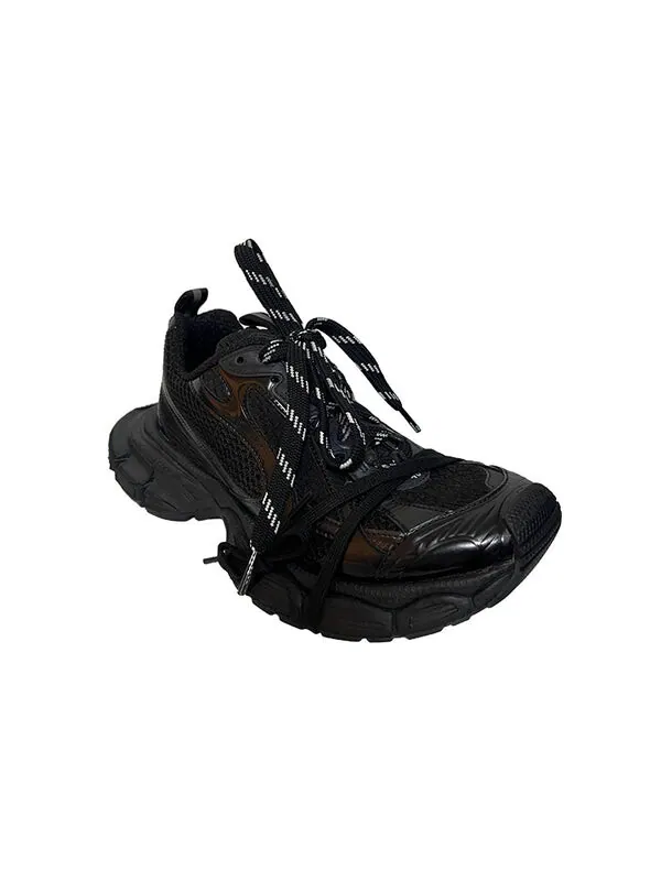 Кроссовки 3xl 'triple black' Balenciaga — изображение 3 из 4, черный