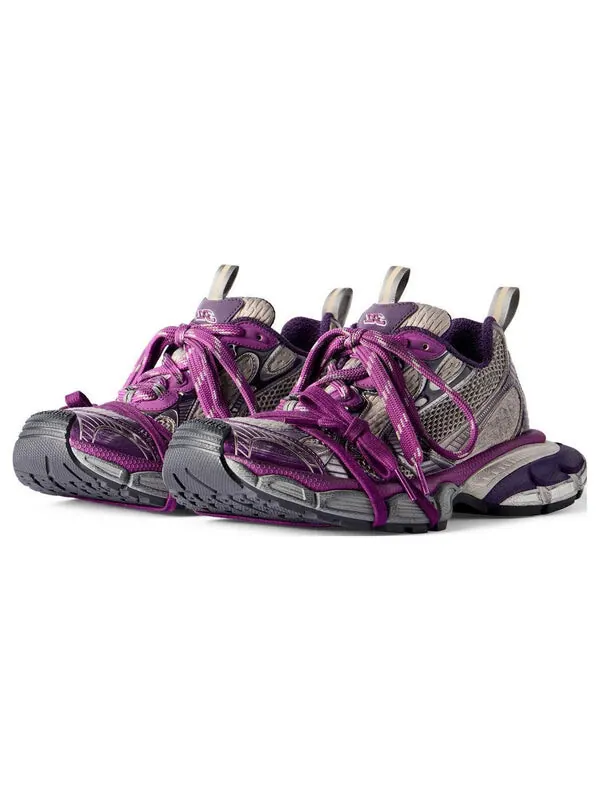 Кроссовки 3xl 'purple grey' Balenciaga — изображение 3 из 4, фиолетовый/серый
