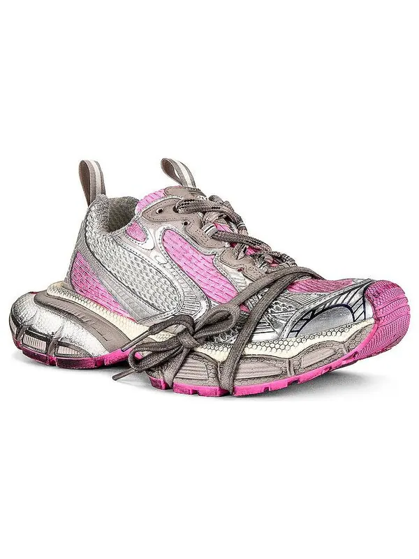Кроссовки 3xl sneakers 'white grey and pink mesh and polyurethane' Balenciaga — изображение 2 из 4