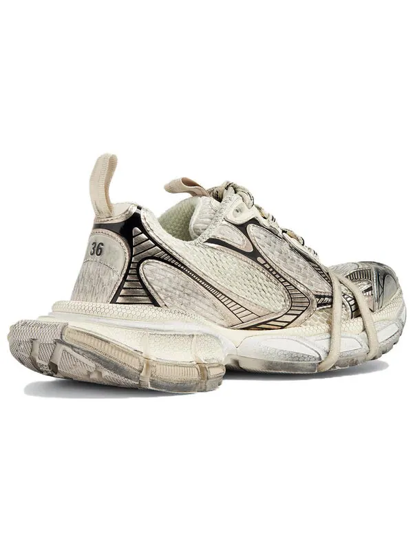 Кроссовки 3xl sneaker 'beige mesh and polyurethane' Balenciaga — изображение 4 из 4, бежевый/белый/черный