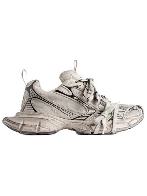 Кроссовки 3xl 'beige destroyed' Balenciaga — изображение 2 из 4, бежевый/черный