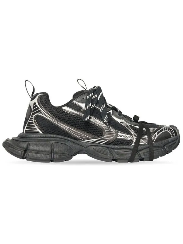 Кроссовки 3xl 'black' Balenciaga — изображение 2 из 4, черный/серебристый